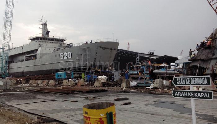 LR dan ABK Asli Ikuti Sea Trial KRI Teluk Bintuni