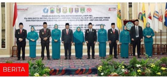 Inilah Pesan Pj.Gubernur Lampung Untuk Plt Bupati Lampung Selatan 