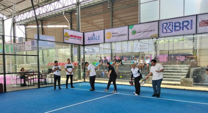 KONI Lampung Buka HIPMI Padel Valentine’s Day Tournament 2026, Dorong Lahirnya Atlet Berprestasi