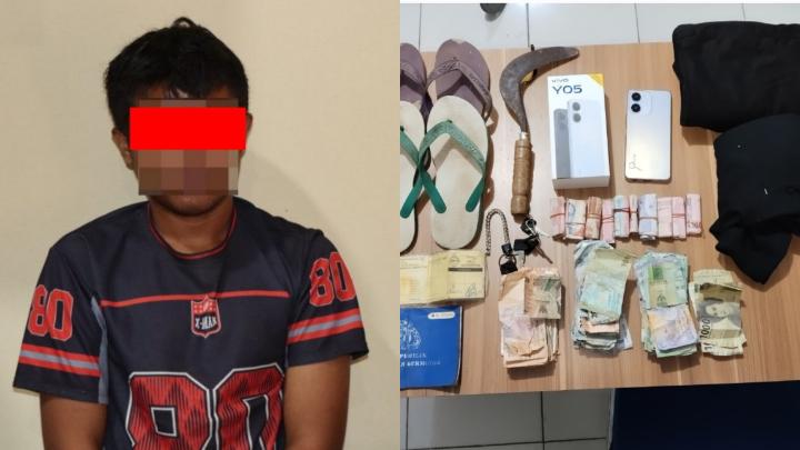 Remaja 16 Tahun di Pringsewu Curi Rp86 Juta, Uang Hasil Kejahatan Habis untuk Judi Slot dan Foya-Foya