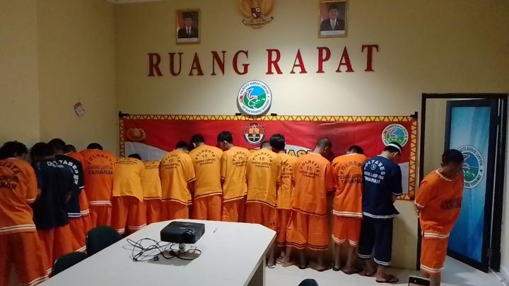 Dalam 21 Hari Satresnarkoba Polresta Bandar Lampung Ungkap 11 Kasus, 1 BD Diringkus 