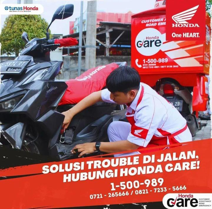 Solusi Trouble diJalan,Hubungi Honda CareÂ 