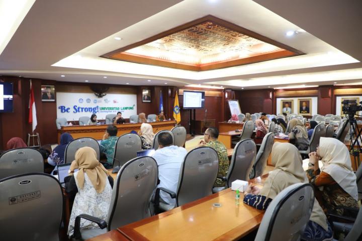 Bagian Kepegawaian Unila Menggelar Coaching Clinic untuk Penyelesaian Tugas Belajar