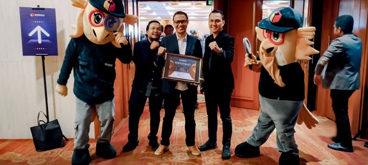 Bawaslu Provinsi Lampung Raih Apresiasi Kehumasan Terbaik Pada Pemilihan Serentak 2024 