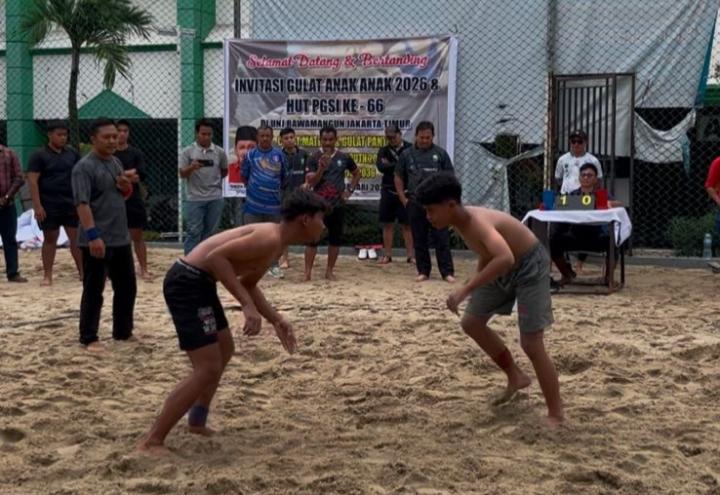 Gulat Lampung Borong 2 Emas dan 1 Perak di Kejurnas U-15 Jakarta