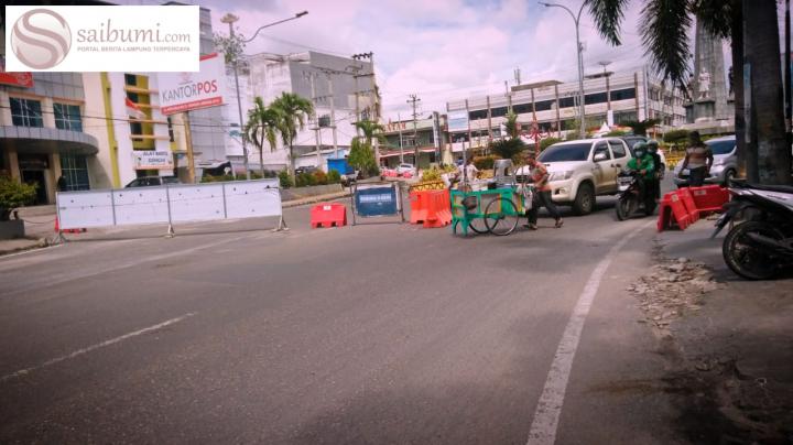 Pos Penyekatan Jalan Raden Intan Dilonggarkan?