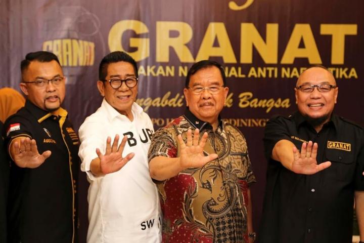 Granat Lampung Apresiasi Kapolda dan Jajaran Direktorat Reserse Narkoba Polda Lampung 