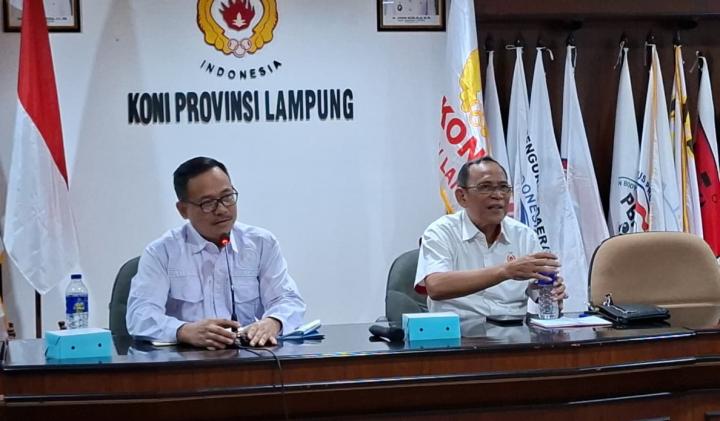 Sinkronisasi Regulasi Dimulai, KONI Lampung Mantapkan Teknis PORPROV X 2026