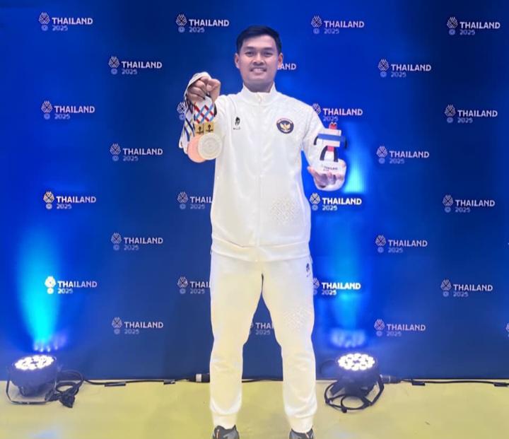 Tampil All-Rounder, Ervin Borong Dua Medali Cabor Kabaddi di SEA Games Thailand