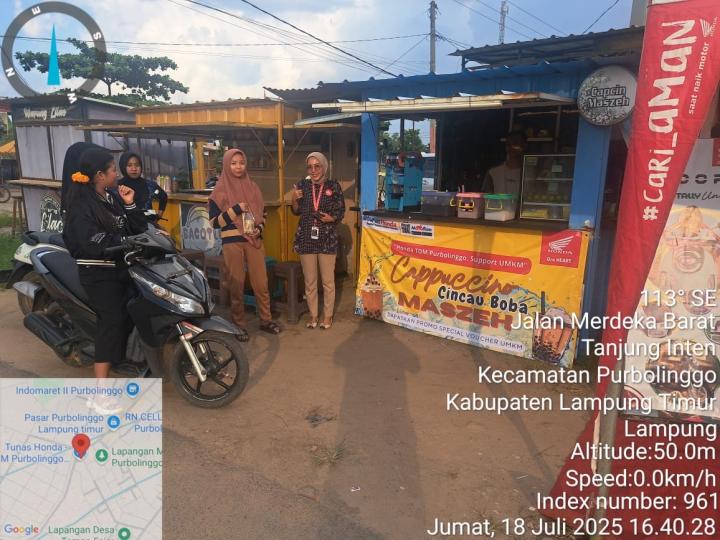 Dealer Honda TDM Purbolinggo Dukung UMKM Lokal 
