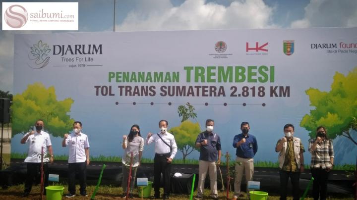 Djarum Trees For Life, Hijaukan Tol Trans Sumatera