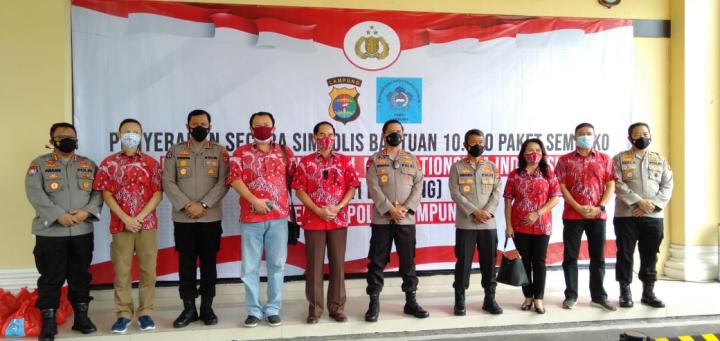Tanggapan Kapolda Lampung mengenai 10.000 Paket Sembako dari PSMTI