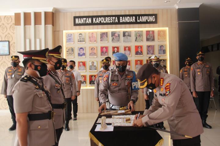 Berikut Prestasi Kompol Resky Saat Menjabat Kasatreskrim Polresta Bandar LampungÂ 