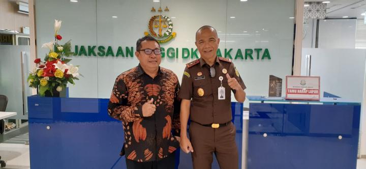Terima Kunjungan SMSI, Kajati DKI Diundang Terima Anugerah Sahabat Pers Indonesia