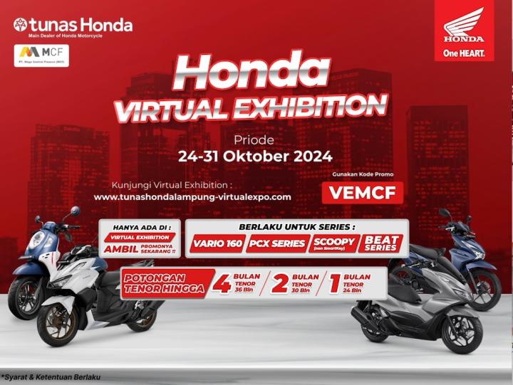 Virtual Exhibition Bersama MCF Balik Lagi, Berikut Langkah Muda Akses Pameran Virtual Honda 