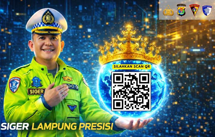 Pantau Jalur Mudik Lewat Aplikasi, Inovasi Digital Polda Lampung di Operasi Ketupat 2026