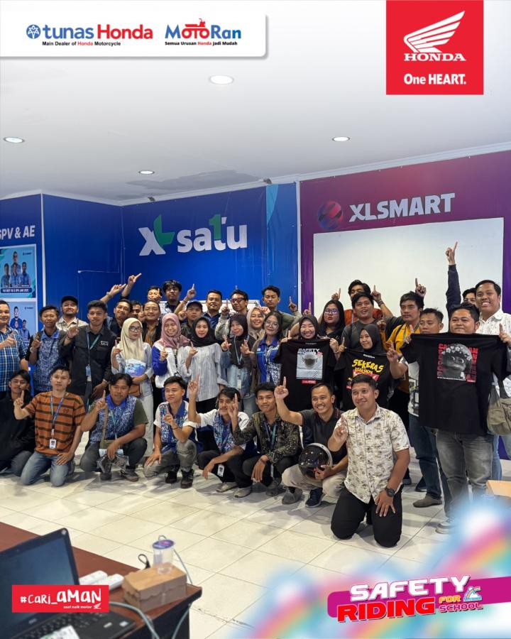 Edukasi Safety Riding Karyawan XL Canter