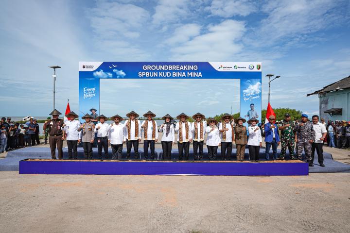 Dorong Ketahanan Energi Pesisir dan Masyarakat Nelayan, Pertamina Patra Niaga dan Pemerintah Kolaborasi Bangun SPBUN di Lampung Timur