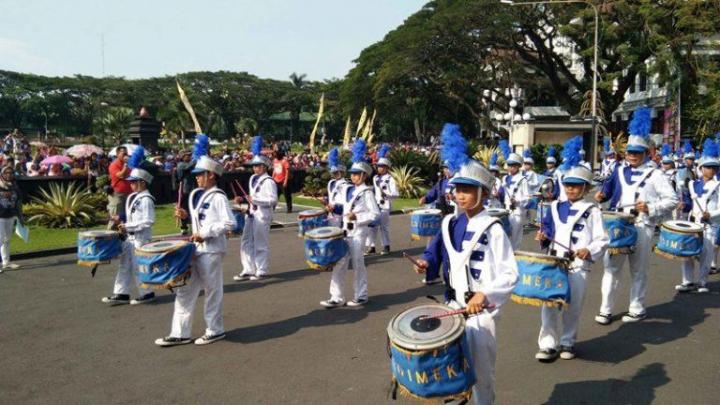Hari Kemerdekaan RI Ke-77 di Lampung Bakal Ada Pawai Drumband