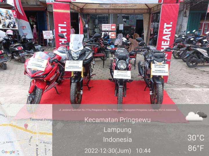 Banyak Untung Beli Motor Honda Sport Akhir Tahun di NSS Pringsewu