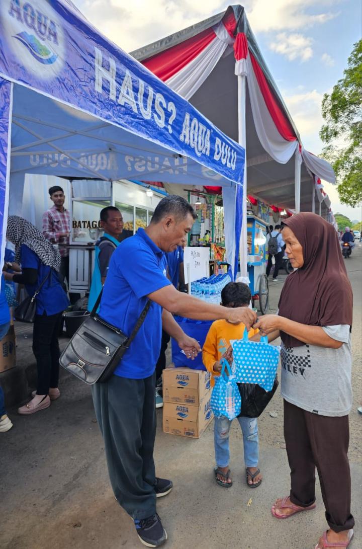 AQUA Lampung Berbagi Kebaikan di Bulan Ramadhan 
