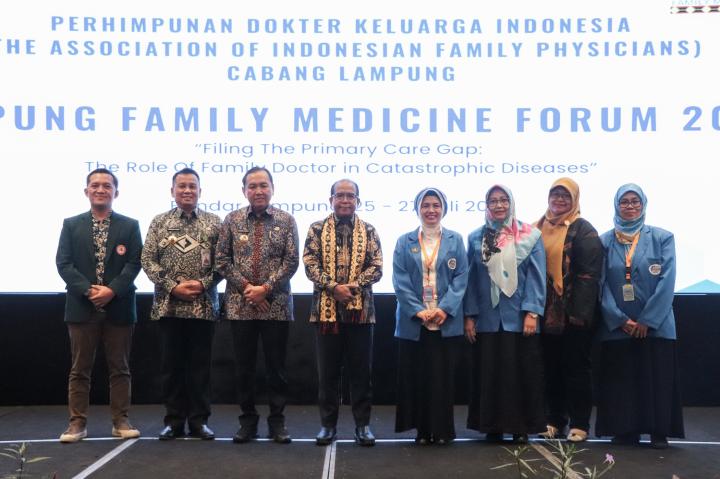 Pj.Gubernur Lampung Buka Rakernas Perhimpunan Dokter Keluarga Indonesia 