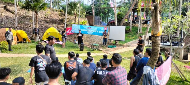Honda Bikers Adventure Camp Bersama Seluruh Komunitas AMHL