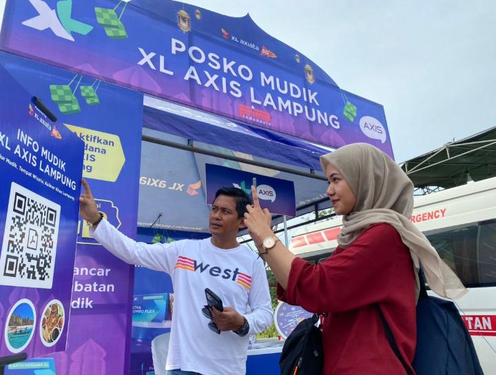 XL Axiata Hadirkan Posko Mudik dan Perkuat Jaringan di Lampung  Â 
