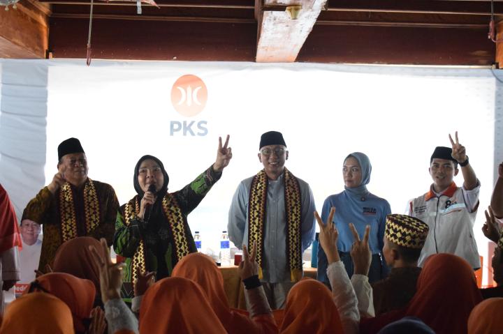Komitmen Eva - Dwiana - Dedi Amarullah Bersama PKS Untuk Membangun Bandar Lampung 