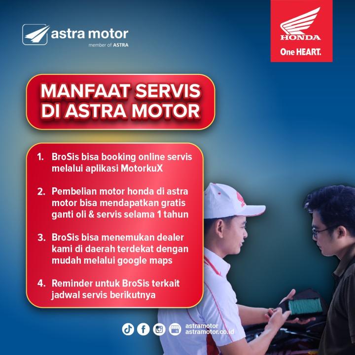 Pastikan Rutin Melakukan Service di Astra Motor 