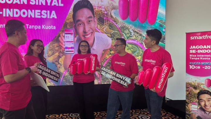 Kualitas Jaringan XLSmart di Lampung Semakin Meningkat, Smartfren Perkuat Sinyal dengan 400 BTS Baru