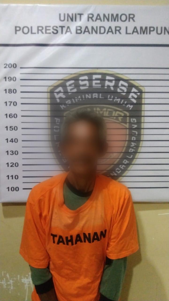 Bejat! Setubuhi Dua Anak di Bawah Umur, Ayah Tiri Di Bandar Lampung Ditangkap Polisi