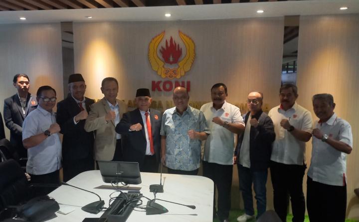 Menuju PON 2032, Lampung–Banten Resmi Daftar ke KONI Pusat