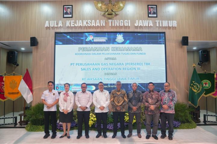 Kejati Jatim dan PGN Bangun Sinergi Strategis, Perkuat Tata Kelola Infrastruktur Energi Nasional   