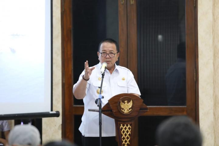 Saat Kunjungan Kerja Komisi V DPR RI , Gubernur Arinal Paparkan Terkait Persiapan Sarana dan Prasarana Angkutan Lebaran 