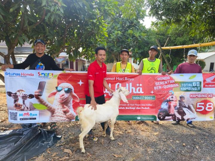 Mempererat Silaturahmi Berkurban Bersama TDM Simpang Pematang