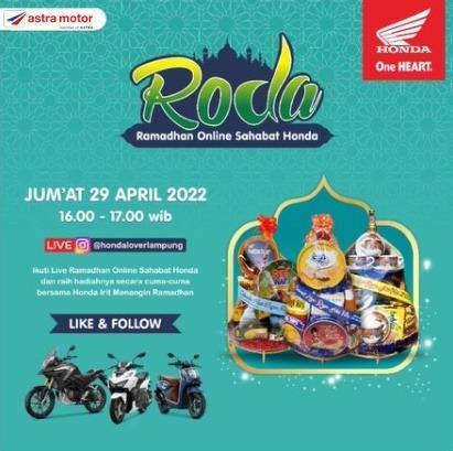 Astra Motor Natar  Bersama Tunas Honda Lampung Gelar Ramadhan