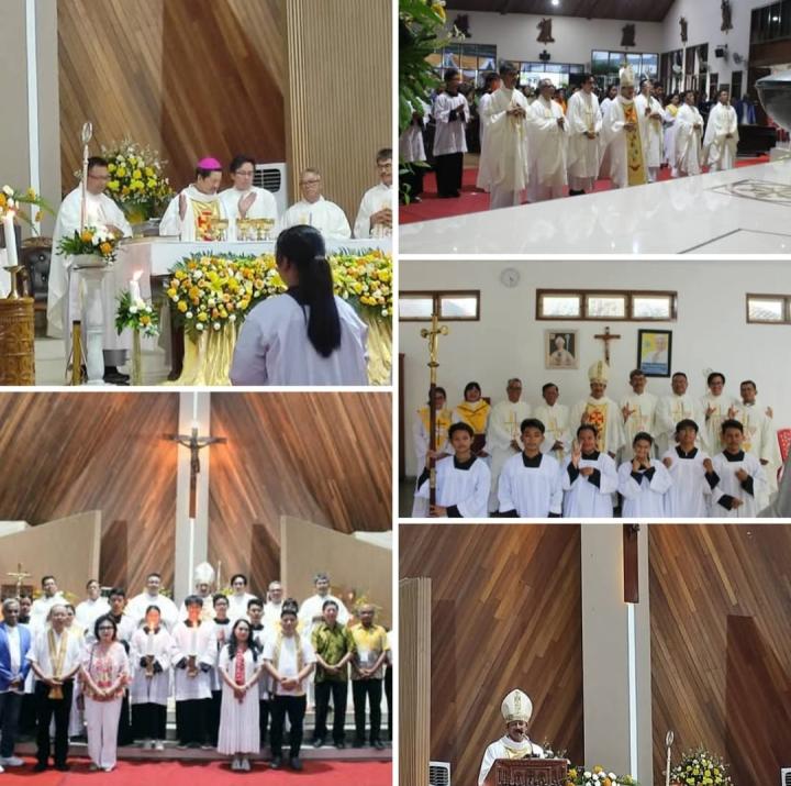 PDPKK  Santa  Maria Kedaton  Hadirkan Wajah Belas Kasih  Allah Gelar  Kebangunan Rohani Katolik ( KRK),  Adorasi, dan Penyembuhan