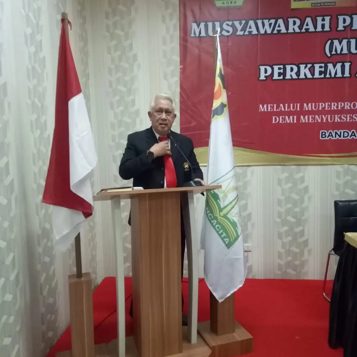 Dr. Islahuddin M.Ec.C.A Terpilih Kembali Memimpin Perkemi Provinsi Aceh Masa Bhakti 2022 - 2026