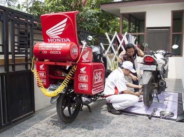 Sipanggil, Service Panggilan Resmi Motor Honda   