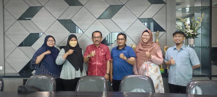 SMSI Kota Bandar Lampung Audiensi dengan Kepala DPMPTSP 