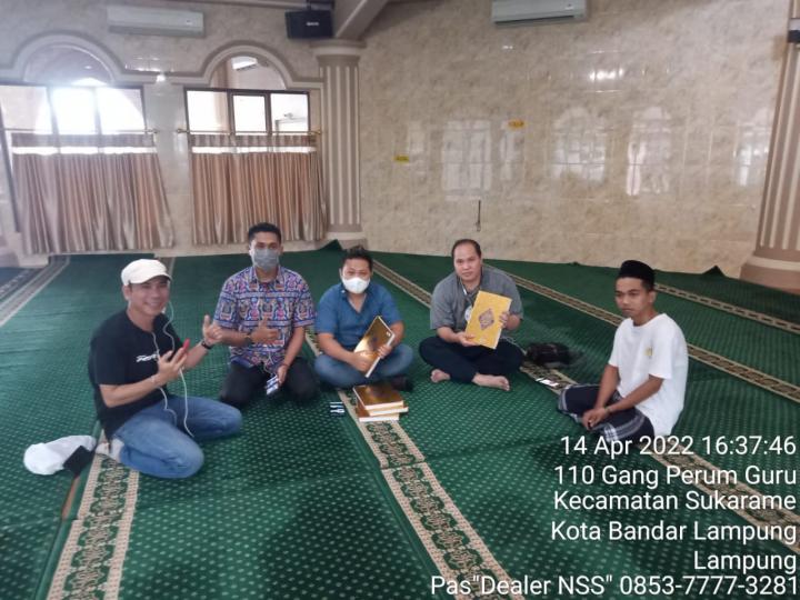 Tunas Honda dan NSS Kedaton Mengadakan Bagi-Bagi Rejeki Dengan Anak Yatim Piatu