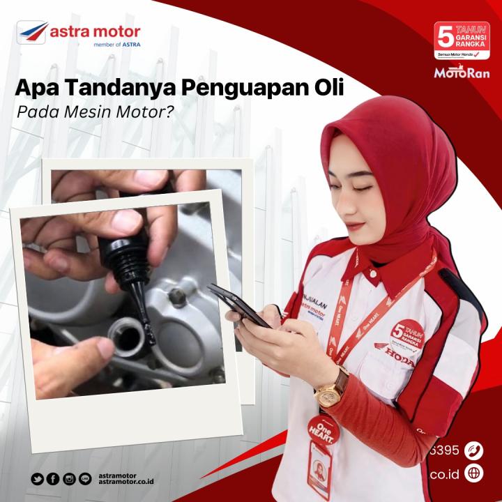 Apa Tandanya Penguapan Oli Pada Mesin Motor 