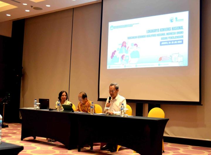 Konvensi Nasional RKKNI Bidang Penerjemahan : Langkah Besar Menuju Standar Kompetensi Penerjemah Indonesia 