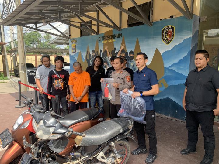 Begal Seret Anak 7 Meter saat Beraksi, Polisi Ringkus Pelaku di Tulang Bawang