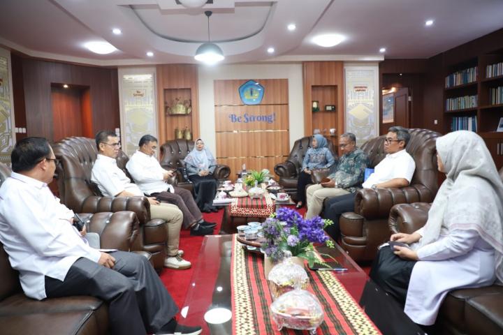 UMPRI Audiensi dengan Unila, Jalin Kerja Sama dalam Bidang Pendidikan dan Penelitian