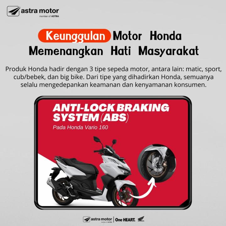 Keunggulan Motor Honda Memenangkan Hati Masyarakat