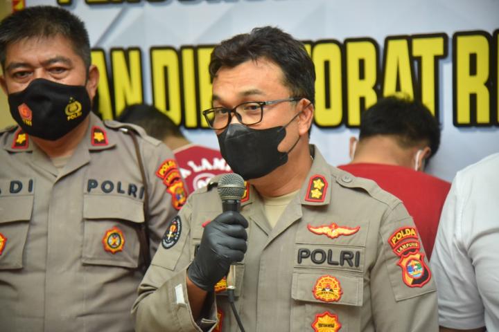 Dalam Kurun 1 Bulan terakhir, Polda Lampung berhasil Menyelamatkan 100.300 Orang, dari Peredaran Narkotik