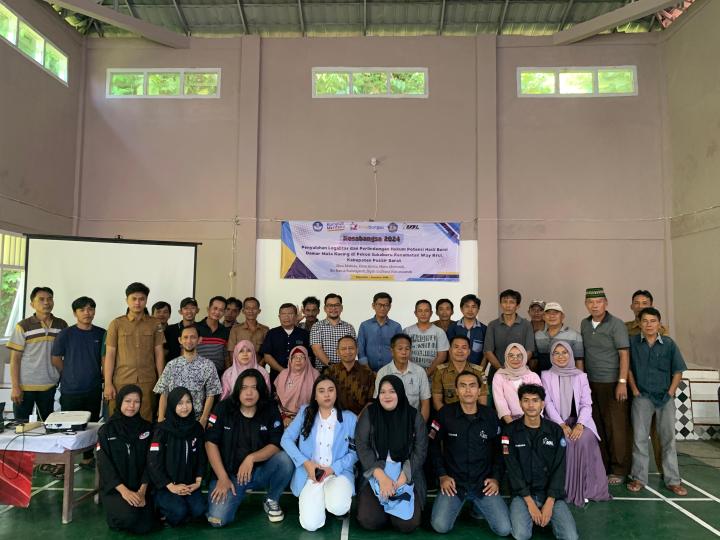 Tim UBL Tingkatkan Tata Kelola Damar Mata Kucing dan Pemanfaatan Media Sosial di Pekon Sukabaru, Pesisir Barat melalui Program Kosabangsa 2024