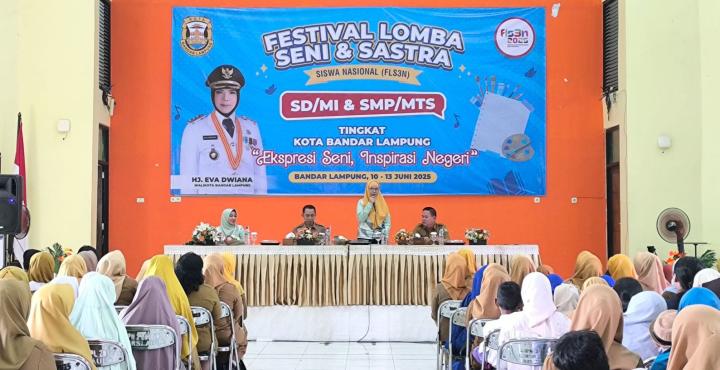 FLS3N Resmi Dibuka, Kadisdikbud Dorong Peserta Ekspresikan Bakat Seni dan Sastra Secara Positif